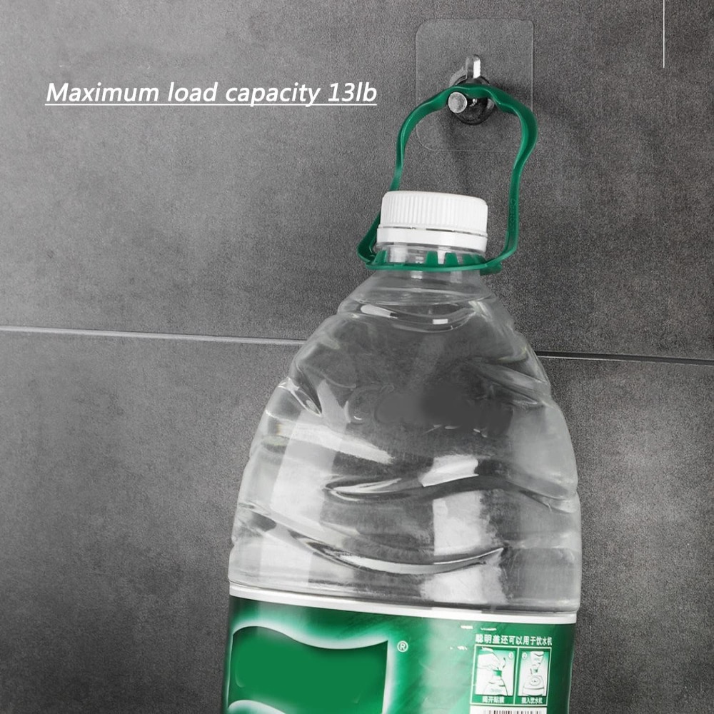 Home Bathroom Decor - 14er-Pack Selbstklebende Wandhaken Ohne Nägel Schadensfreie