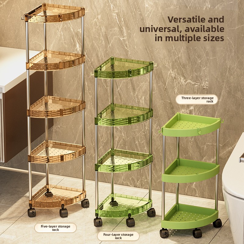 Home Essentials Bathroom Storage - Badezimmer-Aufbewahrungsregal Mehrstöckiges Organizer-Regal für Toilette, Wohnheim,