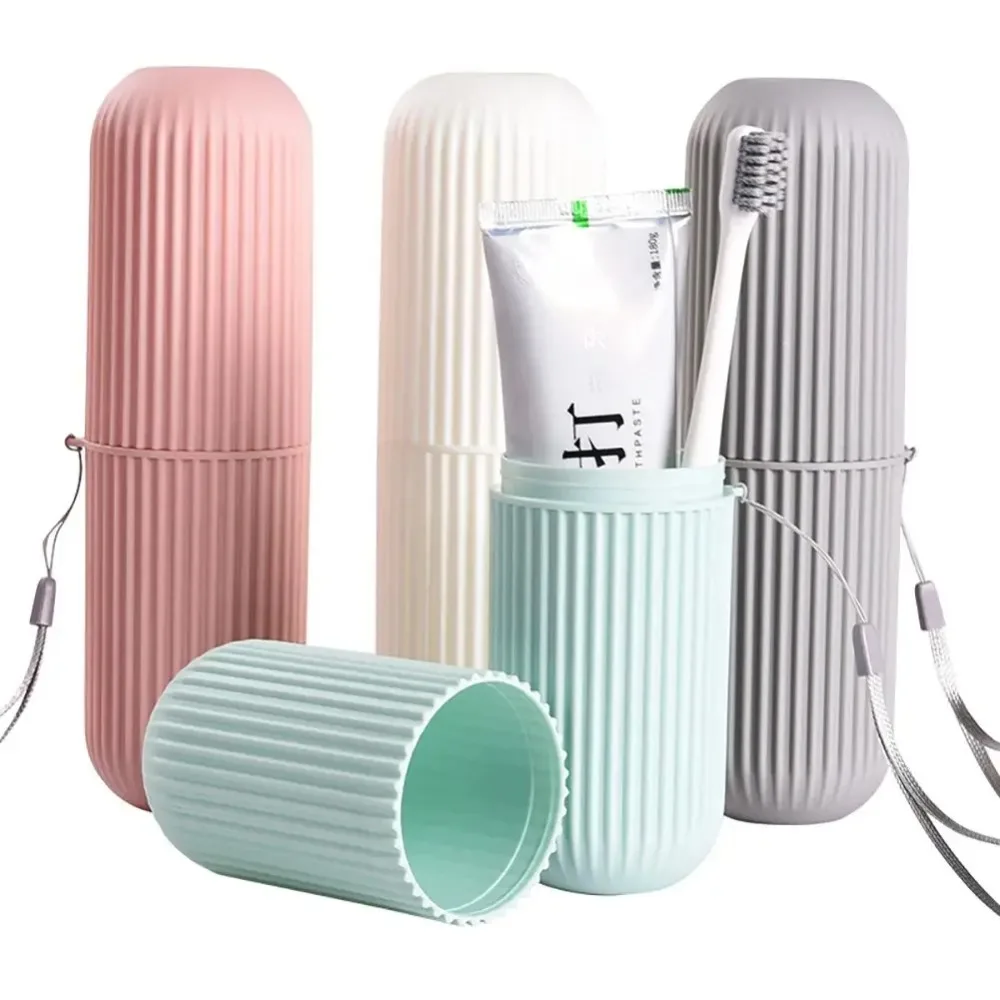 Home Goods Bathroom Storage - Reise Tragbare Zahnbürste Tasse Bad Zahnpasta