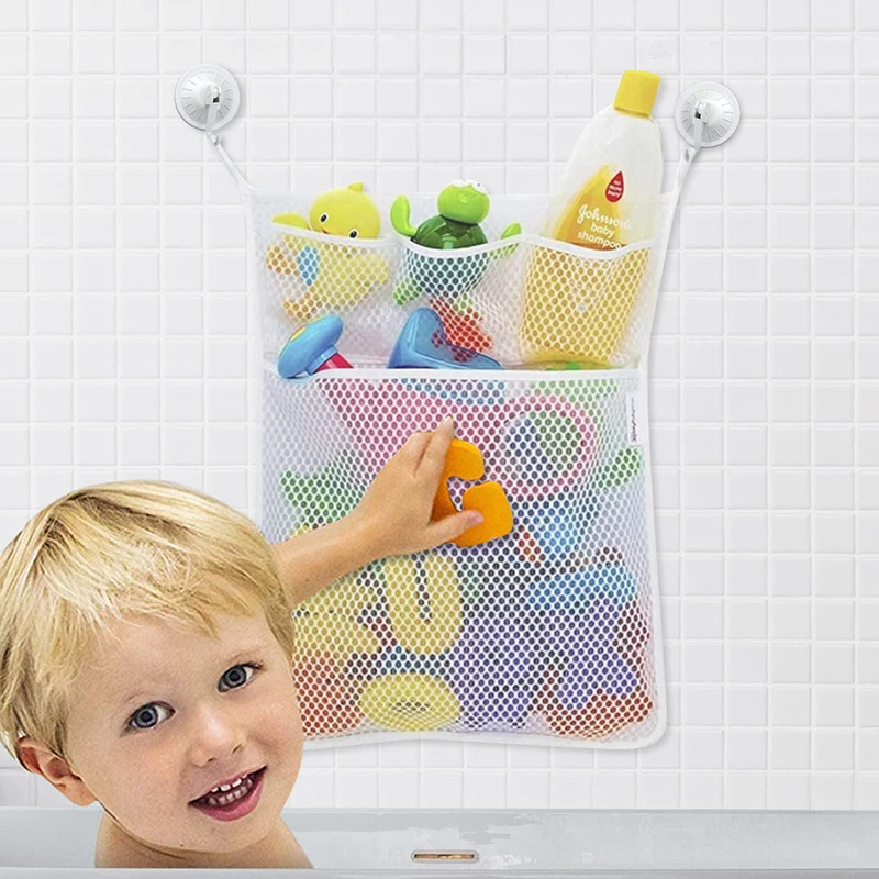 Home Goods Bathroom Storage - Babyparty-Badespielzeug, weißes Baby- und Kinderspielzeug, Aufbewahrungsnetz