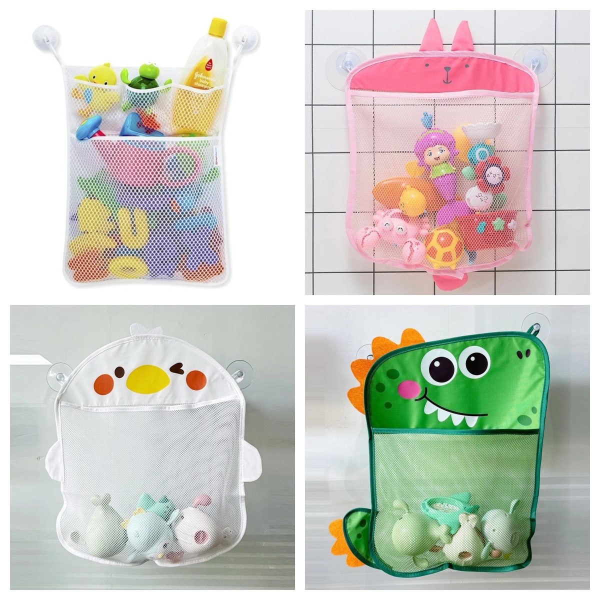 Home Goods Bathroom Storage - Baby Badezimmer Netzbeutel Cartoon Tierformen Stoff