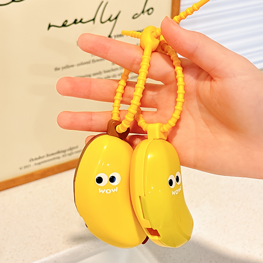 Home Goods Bathroom Storage - Niedlicher Bananen-Zahnbürstenhalter, tragbarer Reise-Organizer, staubdichte Abdeckung