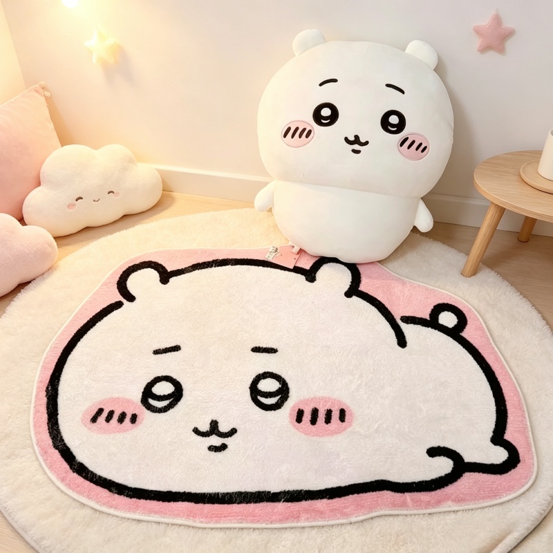 Home Bathroom Mats - Chiikawa Cartoon Teppich Anime Hachiware Usagi