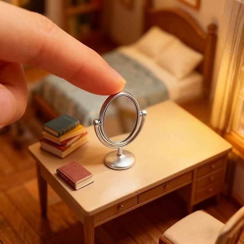 1 Stück Miniatur Retro-Spiegel – Home Theater Bathroom Bewertung und Preis