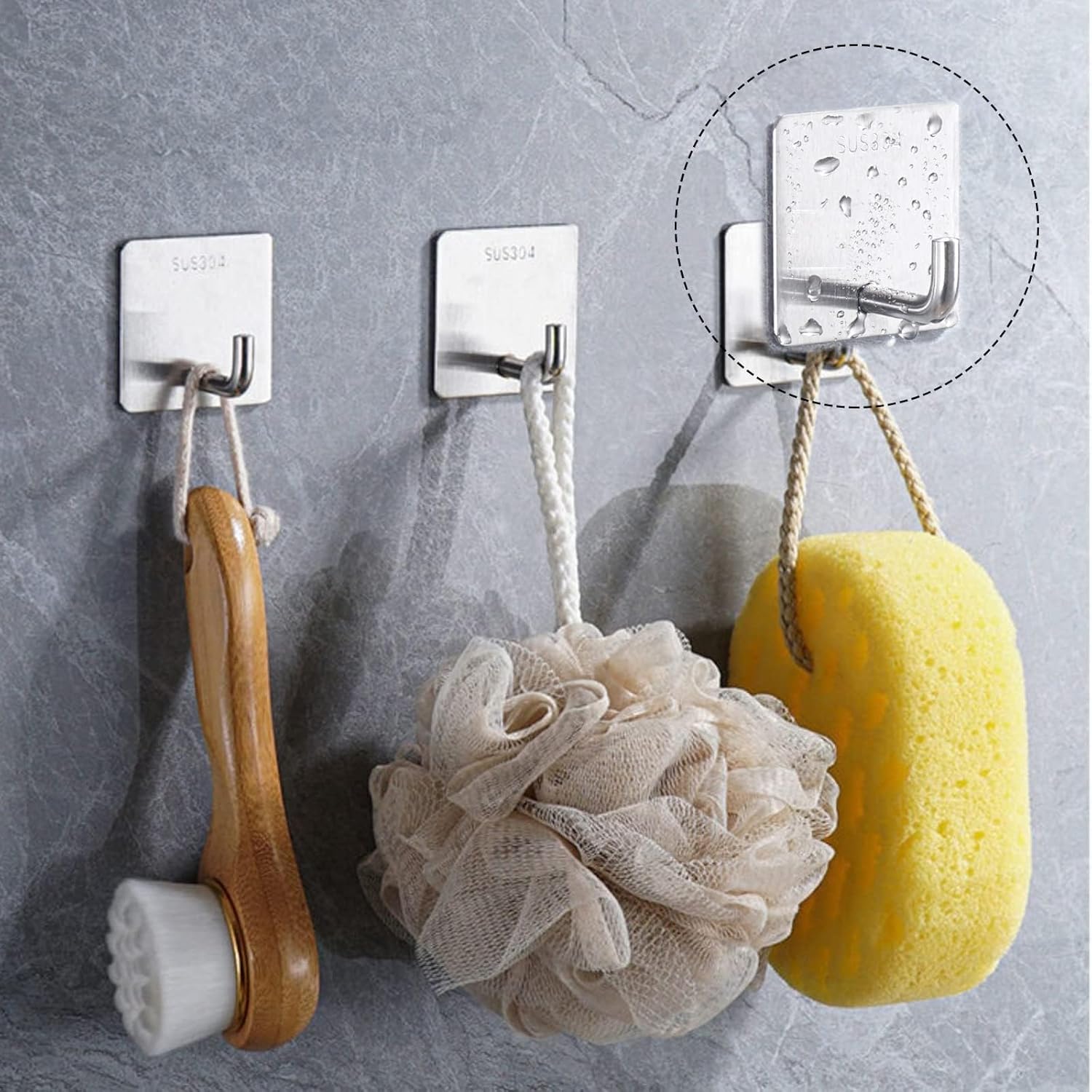 Robuster Edelstahl-Klebehaken  – Robe Hook Adhesive Bewertung und Preis
