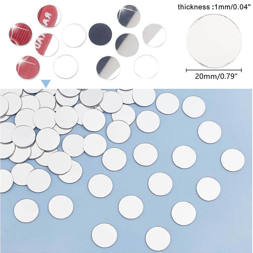 50PCS Runde Mini Mosaik Fliese – Home Theater Bathroom Bewertung und Preis