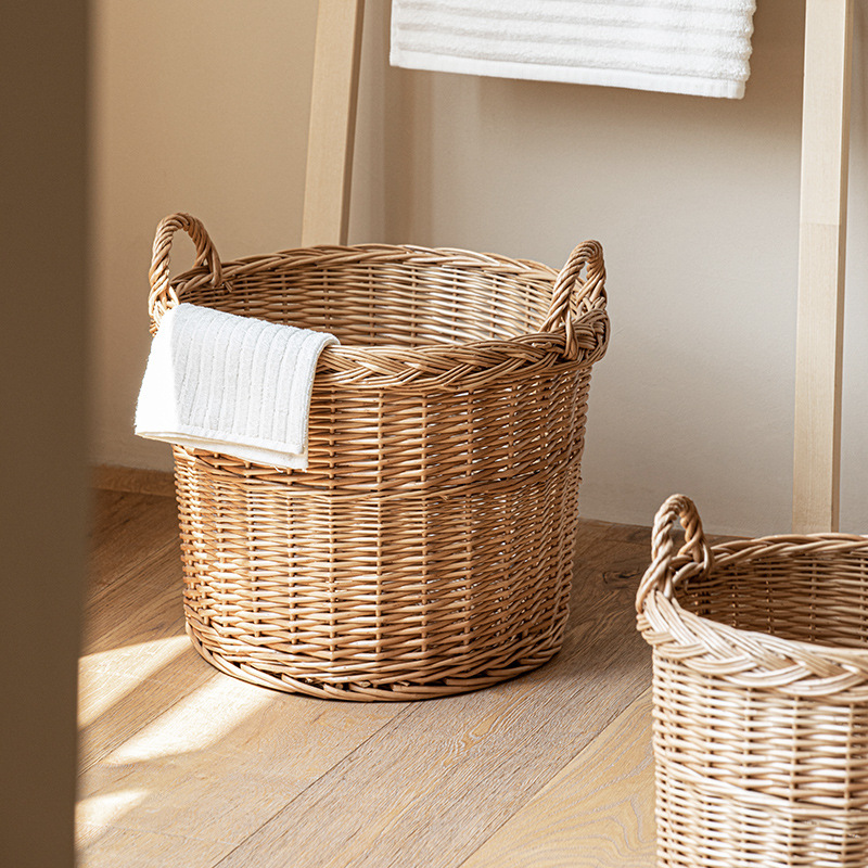 Gewebter Wäschekorb mit Griffe – Home Essentials Bathroom Storage Bewertung und Preis