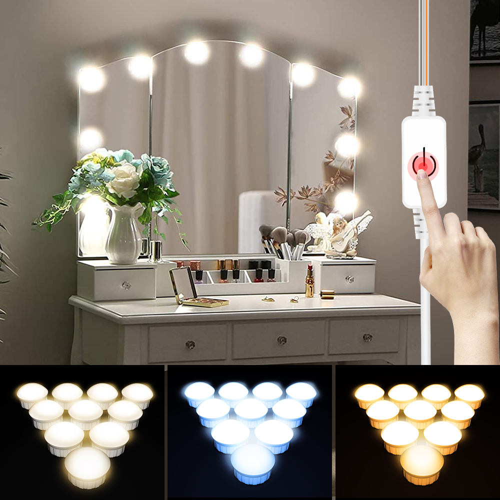 LED-Spiegelleuchte USB Schmink – Home Theater Bathroom Bewertung und Preis