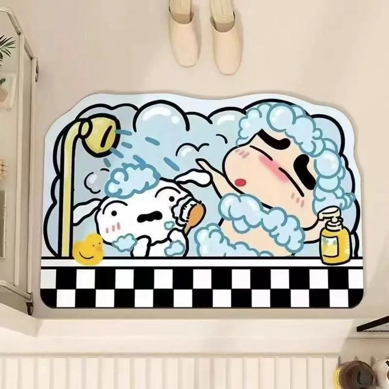Duschraum-Wasseraufnahmatte, s – Home Bathroom Mats Bewertung und Preis