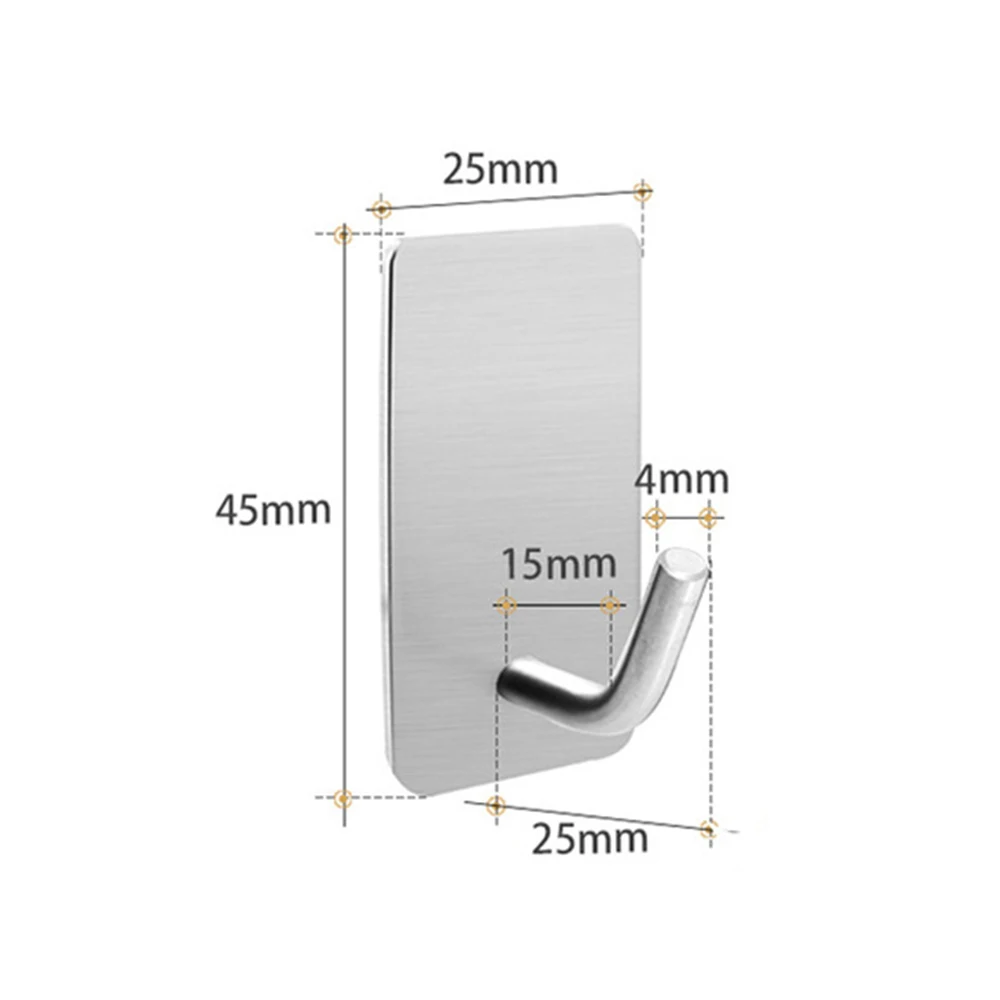 1-10Pcs Selbst Klebe Haken Ede – Robe Hook Adhesive Bewertung und Preis