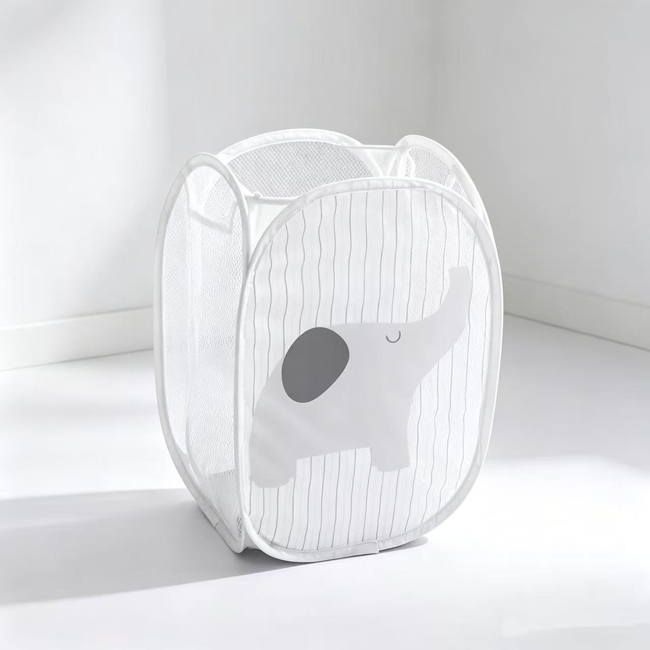 Faltbarer Wäschekorb aus Netzs – Home Goods Bathroom Storage Bewertung und Preis