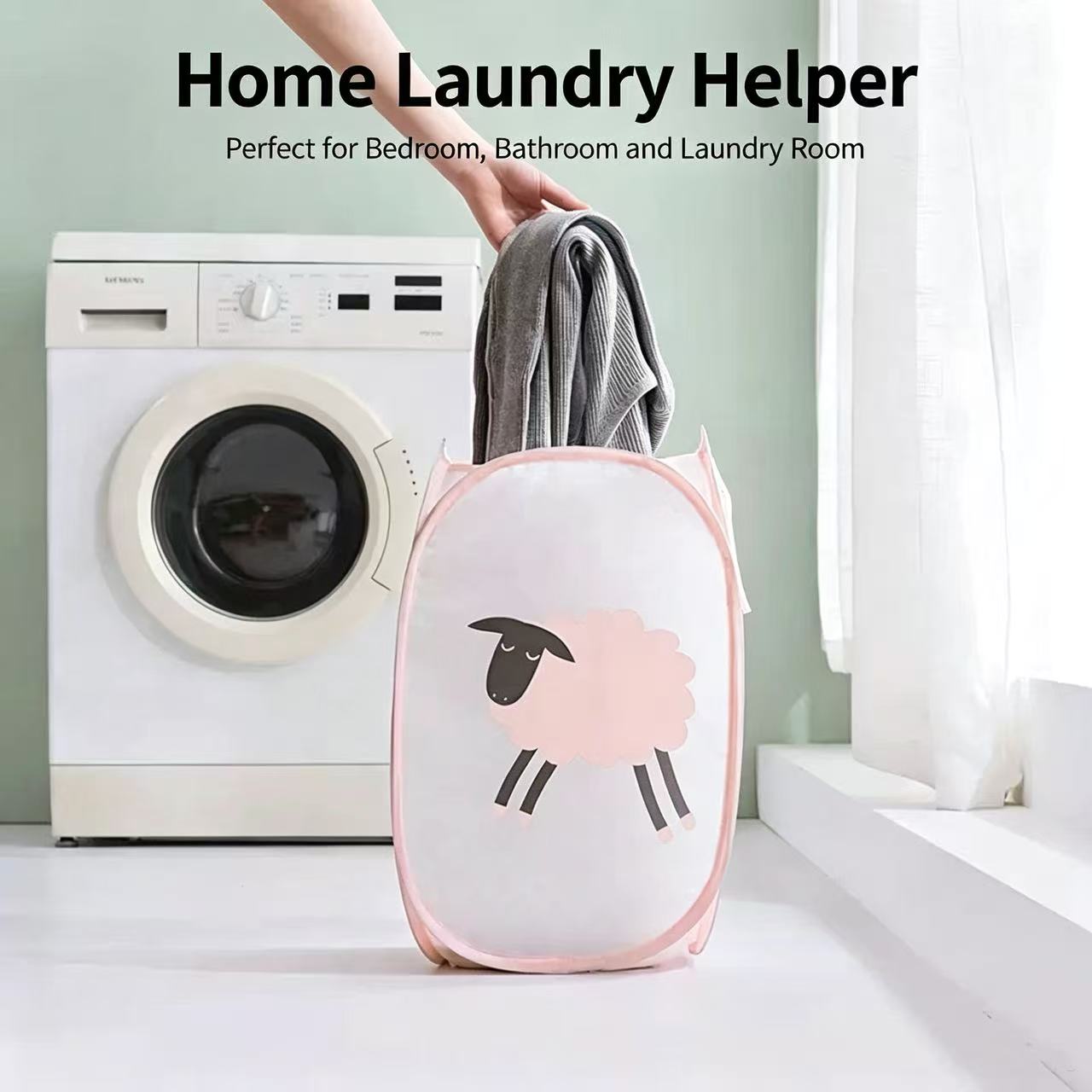 Faltbarer Wäschekorb aus Netzs – Home Goods Bathroom Storage Bewertung und Preis
