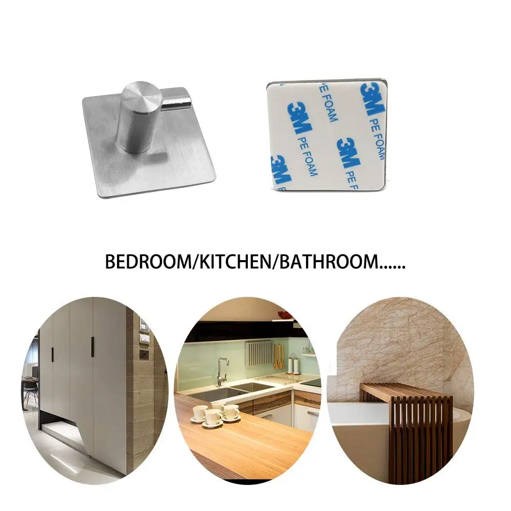 Edelstahl 3M Selbstklebende Ha – Robe Hook Adhesive Bewertung und Preis