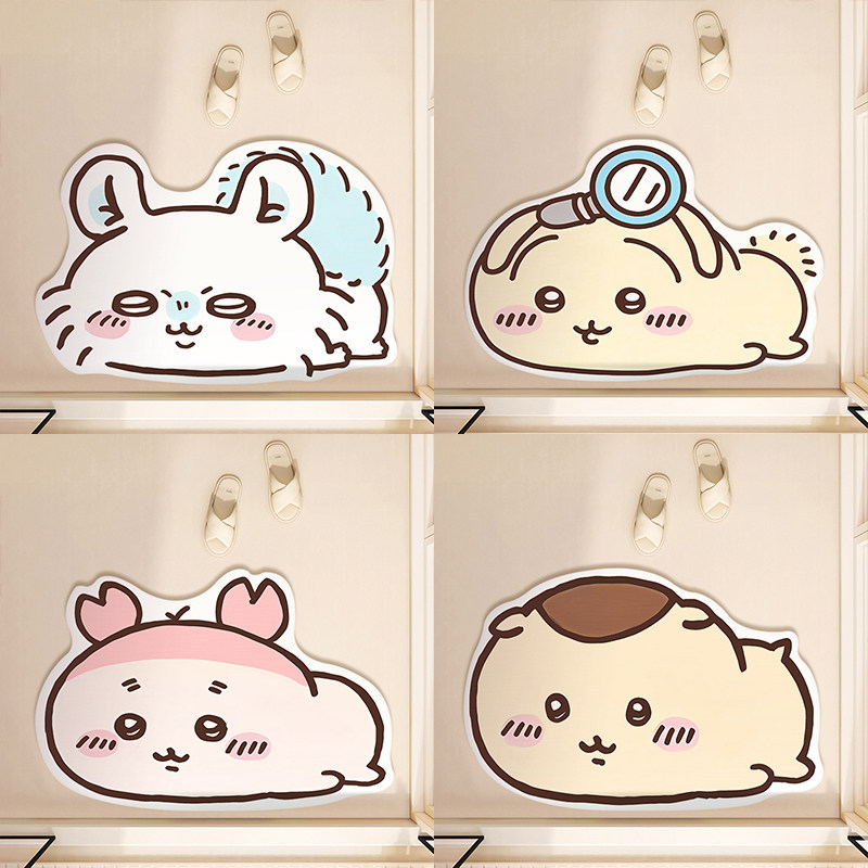 Cartoon Momonga Chiikawa Saugf – Home Bathroom Mats Bewertung und Preis