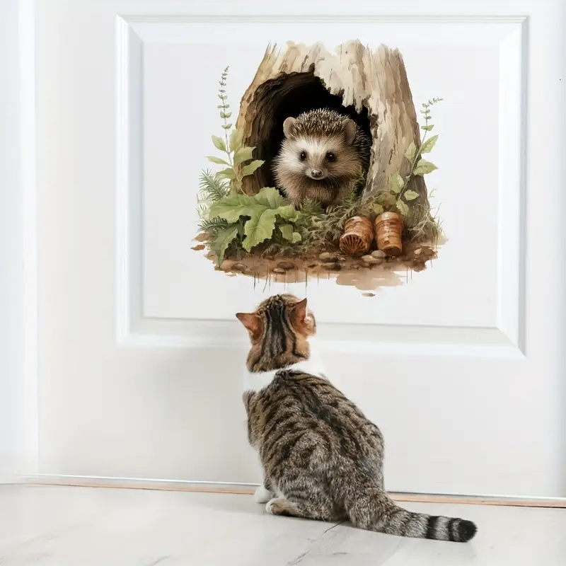 Kleiner Igel-Loch-Aufkleber, T – Home Bathroom Door Design Bewertung und Preis