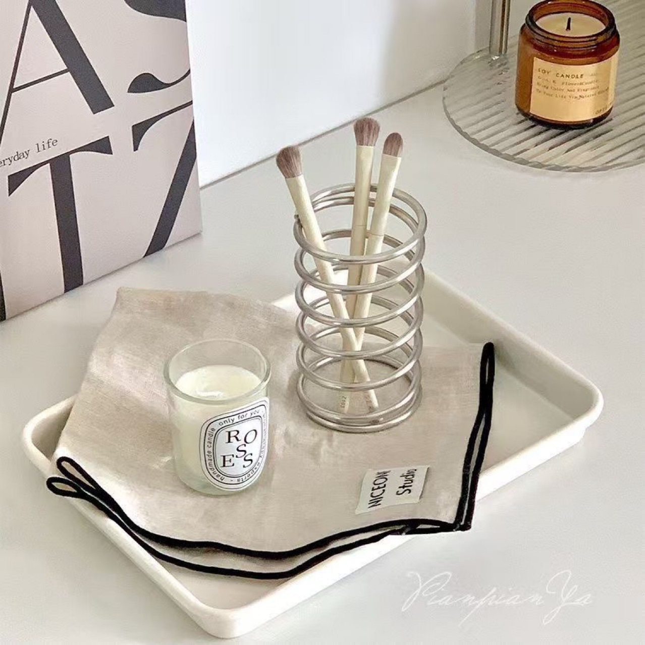 Edelstahl-Zahnbürstenhalter Me – Home Creation Bathroom Bewertung und Preis