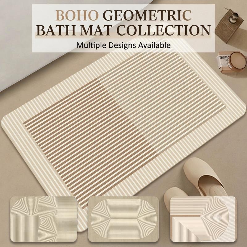 Diatomit-Badematte Schnell Tro – Home Bathroom Mats Bewertung und Preis